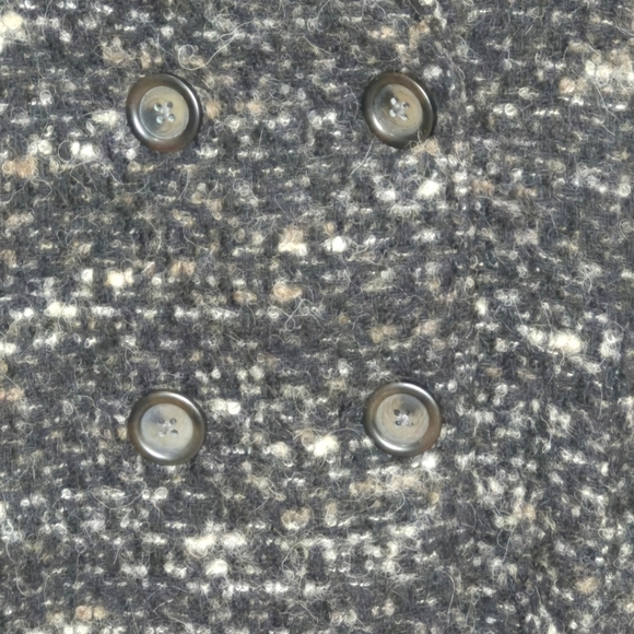 J. Jill Double Breasted Lightweight Relaxed Fit Tweed Coat - Size 2X - Picture 6 of 12